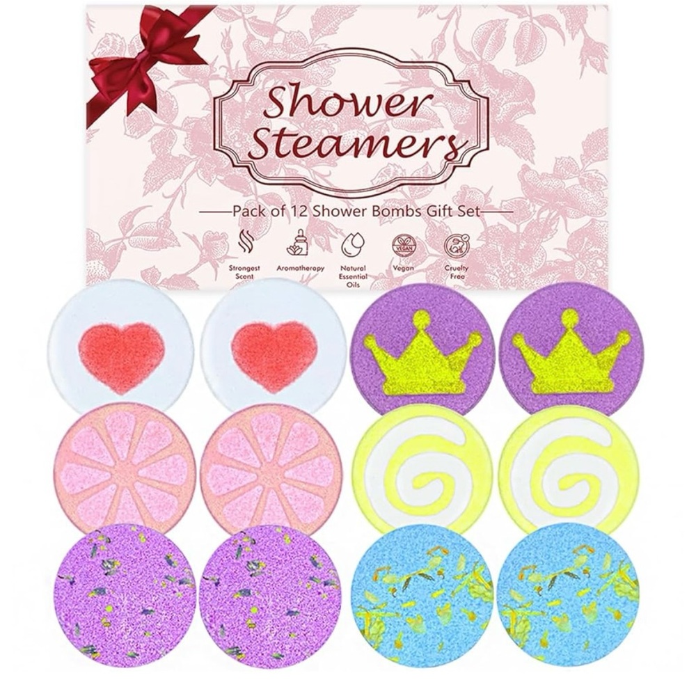 3/$10 Colourful & Fragrant Shower Steamers Set.
